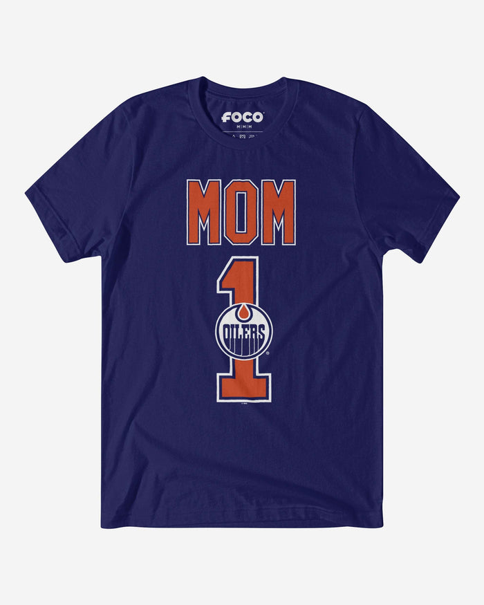 Edmonton Oilers Number 1 Mom T-Shirt FOCO S - FOCO.com