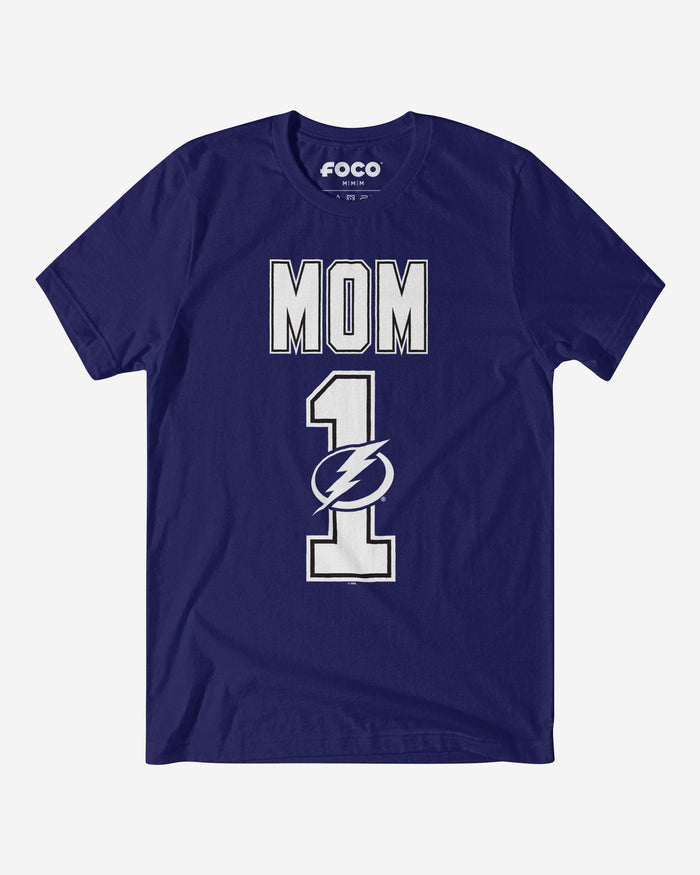 Tampa Bay Lightning Number 1 Mom T-Shirt FOCO S - FOCO.com