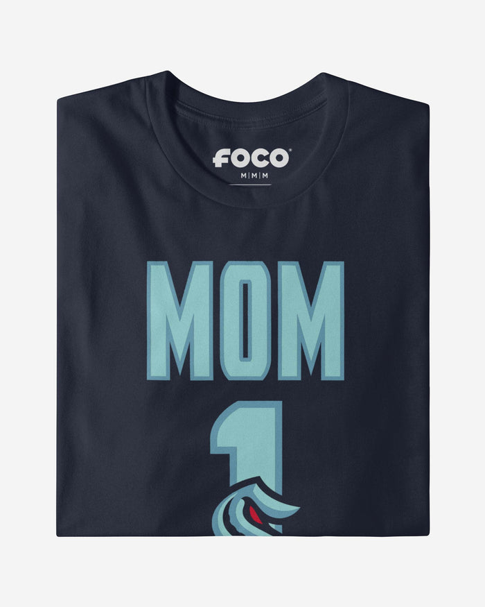 Seattle Kraken Number 1 Mom T-Shirt FOCO - FOCO.com