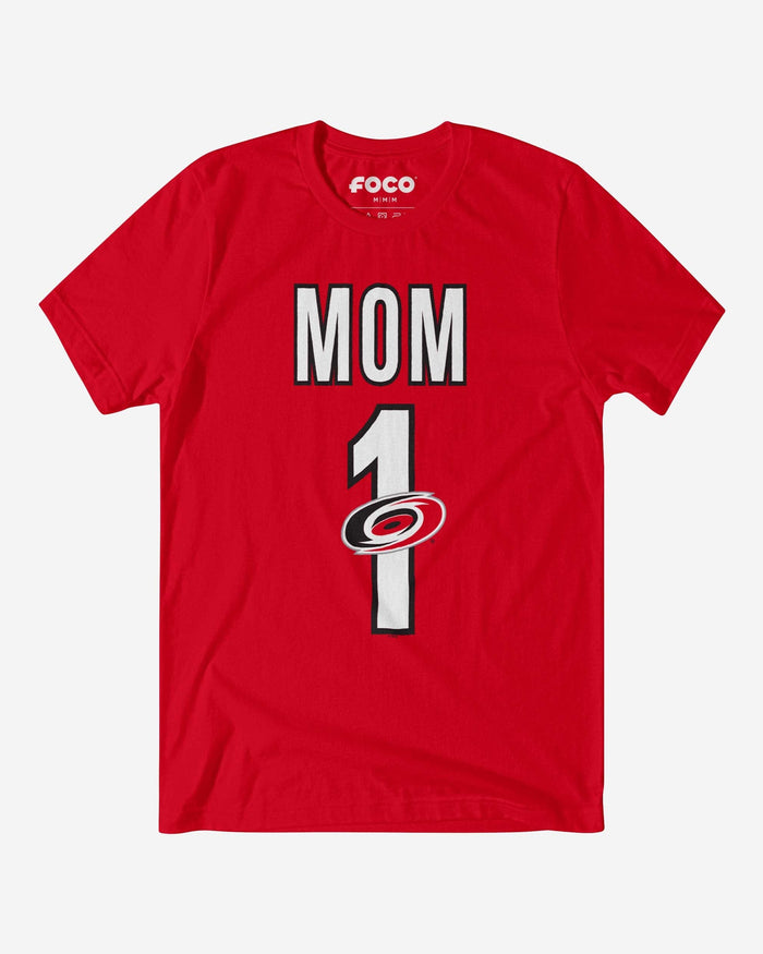 Carolina Hurricanes Number 1 Mom T-Shirt FOCO S - FOCO.com