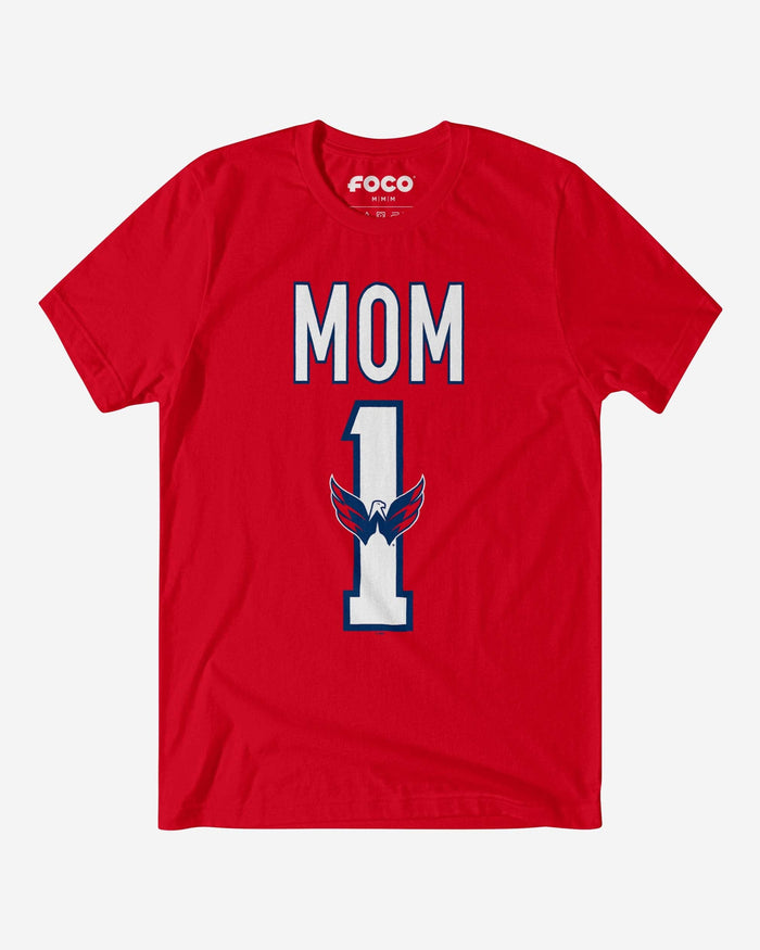 Washington Capitals Number 1 Mom T-Shirt FOCO S - FOCO.com