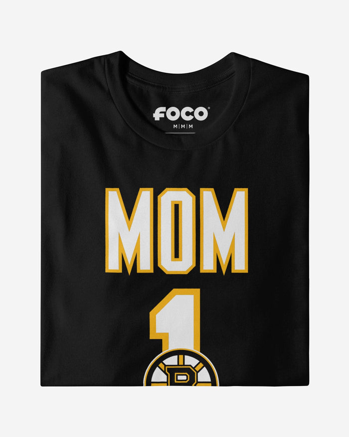 Boston Bruins Number 1 Mom T-Shirt FOCO - FOCO.com