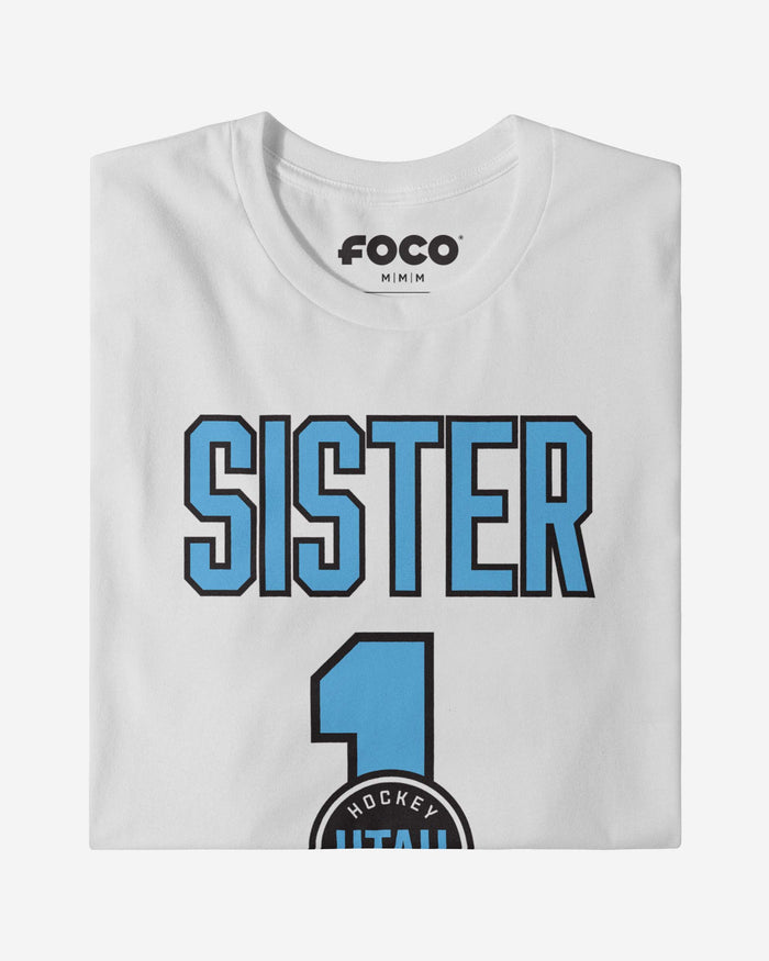 Utah Hockey Club Number 1 Sister T-Shirt FOCO - FOCO.com