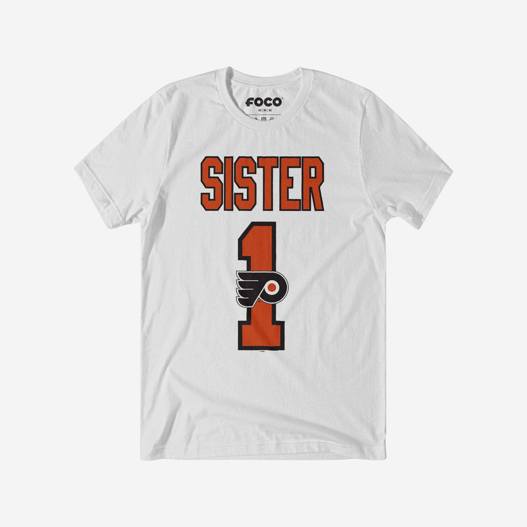 Philadelphia Flyers Number 1 Sister T-Shirt FOCO S - FOCO.com