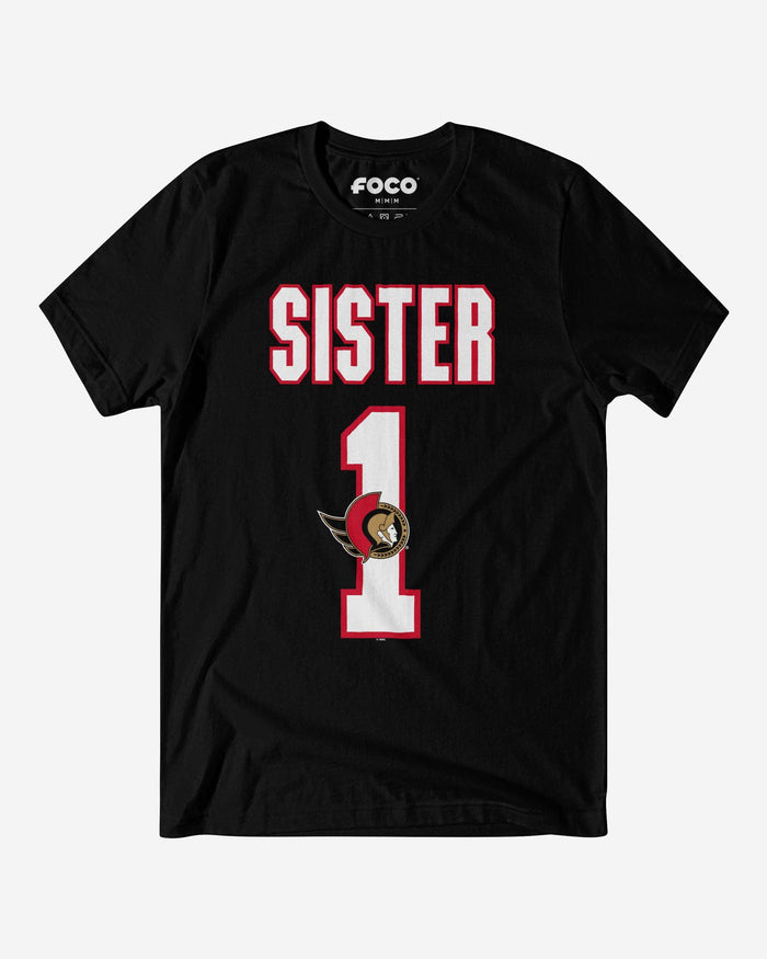 Ottawa Senators Number 1 Sister T-Shirt FOCO S - FOCO.com