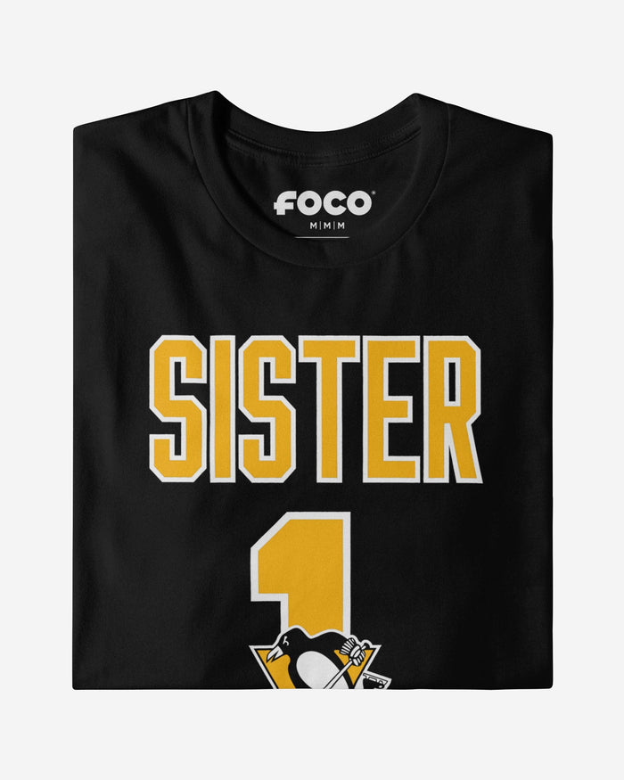 Pittsburgh Penguins Number 1 Sister T-Shirt FOCO - FOCO.com