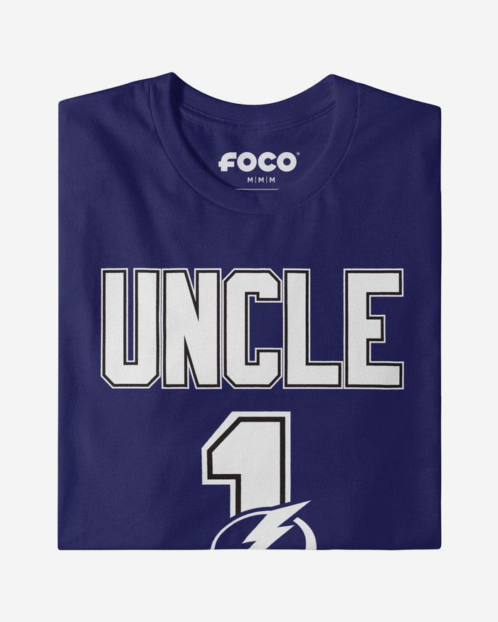 Tampa Bay Lightning Number 1 Uncle T-Shirt FOCO - FOCO.com