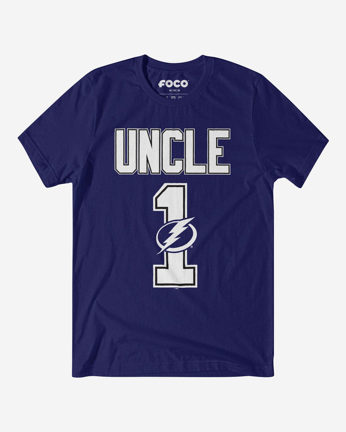 Tampa Bay Lightning Number 1 Uncle T-Shirt FOCO S - FOCO.com