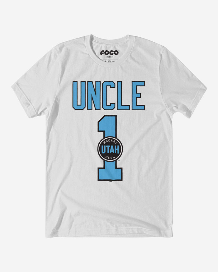 Utah Hockey Club Number 1 Uncle T-Shirt FOCO S - FOCO.com