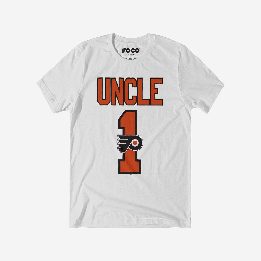 Philadelphia Flyers Number 1 Uncle T-Shirt FOCO S - FOCO.com