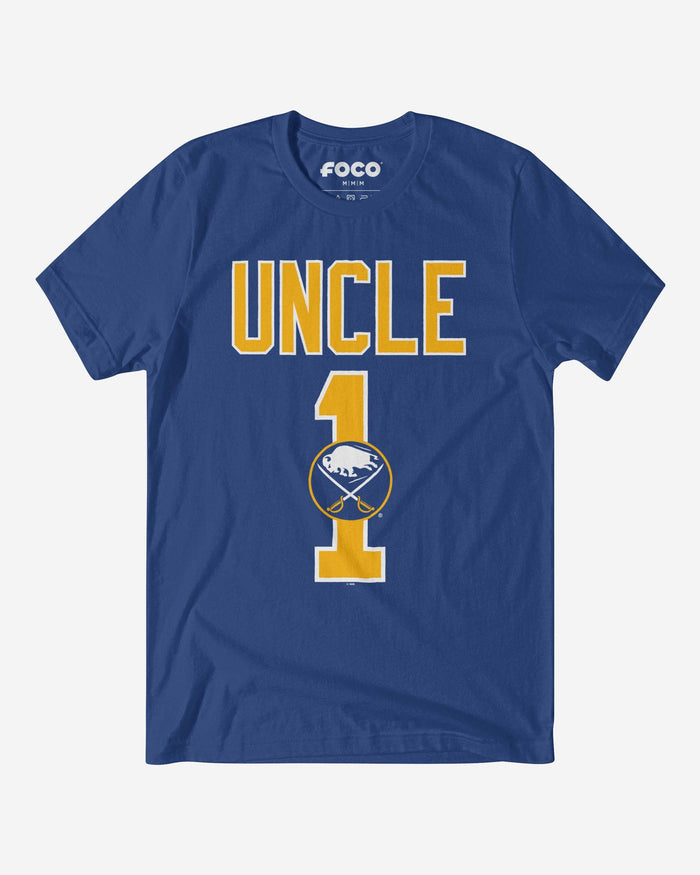 Buffalo Sabres Number 1 Uncle T-Shirt FOCO S - FOCO.com