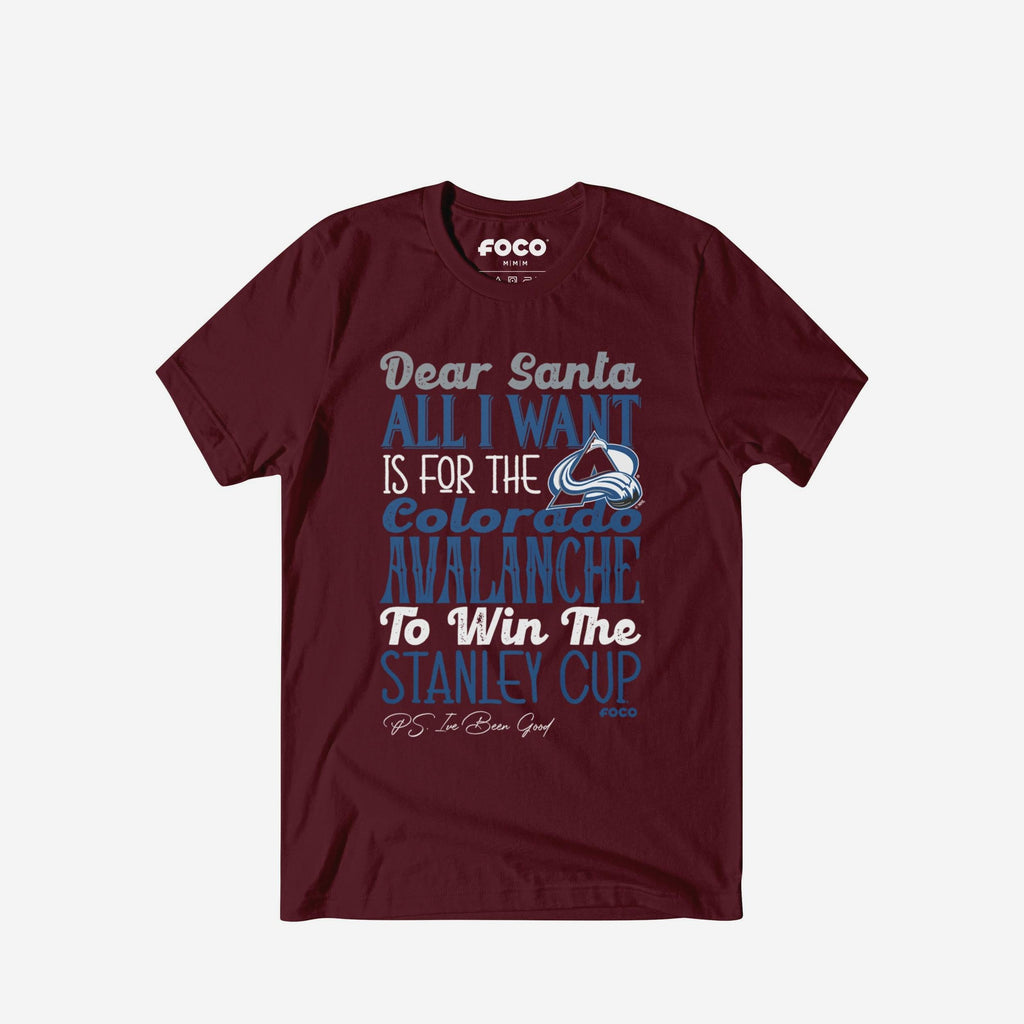 Colorado Avalanche All I Want T-Shirt FOCO S - FOCO.com