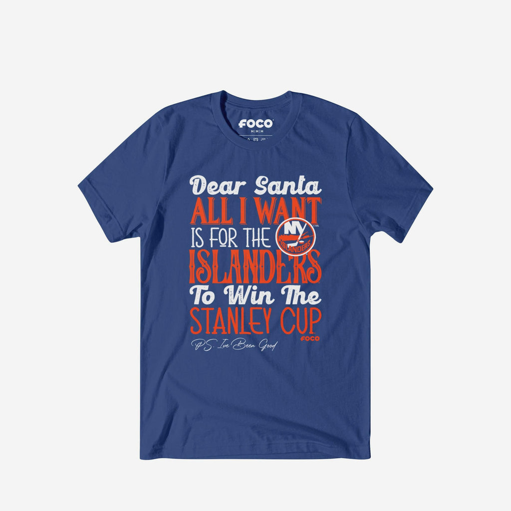 New York Islanders All I Want T-Shirt FOCO S - FOCO.com