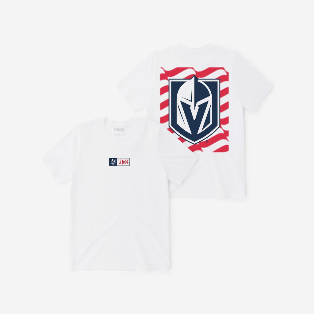 Vegas Golden Knights American Heritage T-Shirt FOCO S - FOCO.com