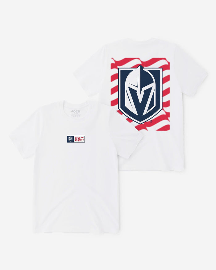 Vegas Golden Knights American Heritage T-Shirt FOCO S - FOCO.com
