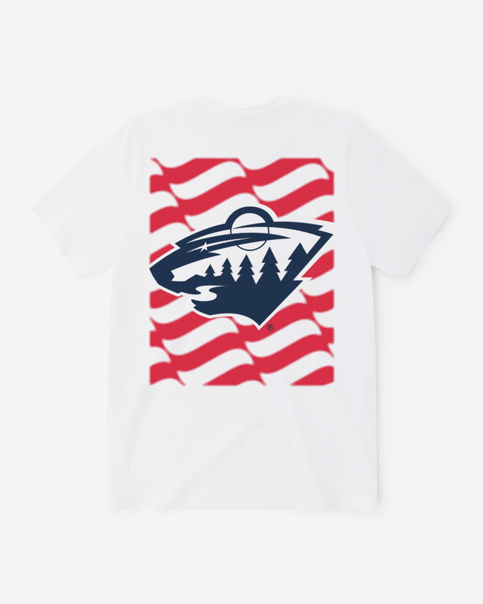 Minnesota Wild American Heritage T-Shirt FOCO S - FOCO.com