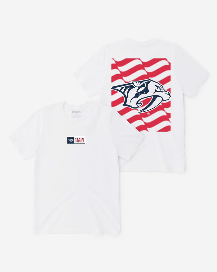 Nashville Predators American Heritage T-Shirt FOCO S - FOCO.com