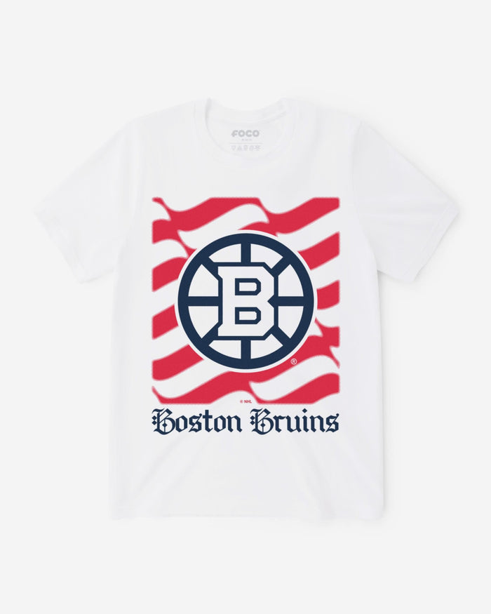 Boston Bruins American Heritage Wordmark T-Shirt FOCO S - FOCO.com