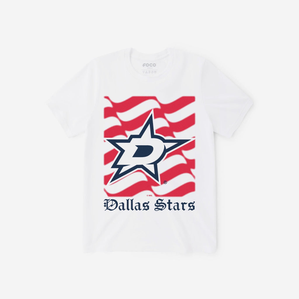 Dallas Stars American Heritage Wordmark T-Shirt FOCO S - FOCO.com