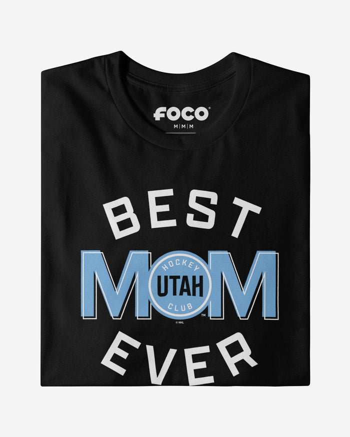 Utah Mammoth Best Mom Ever Arched T-Shirt FOCO - FOCO.com