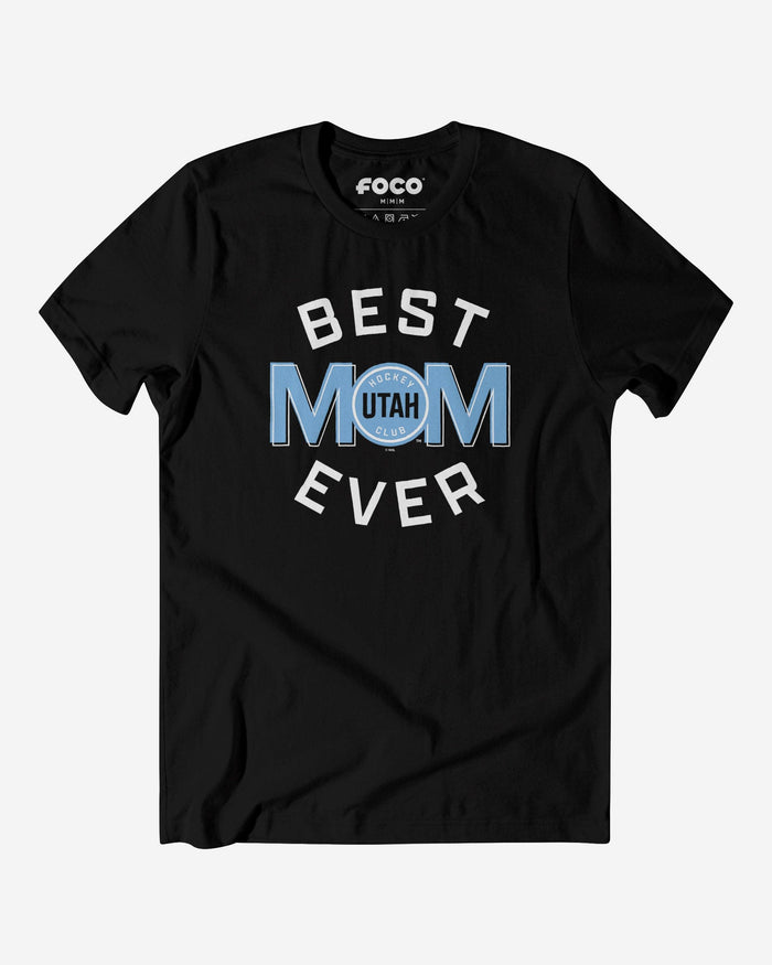 Utah Mammoth Best Mom Ever Arched T-Shirt FOCO S - FOCO.com