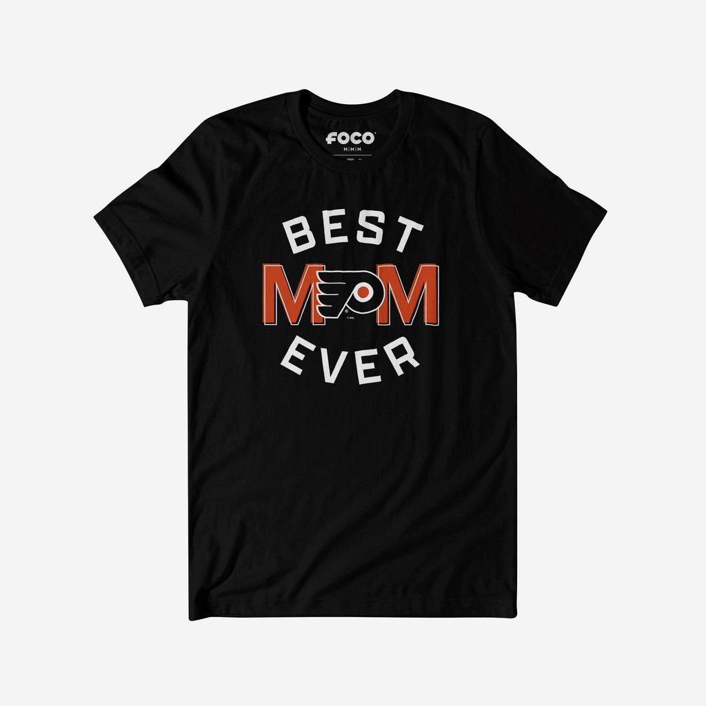 Philadelphia Flyers Best Mom Ever Arched T-Shirt FOCO S - FOCO.com