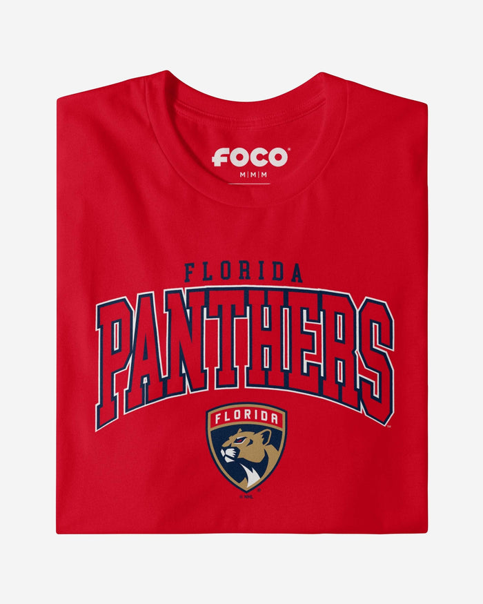 Florida Panthers Classic Arched Logo T-Shirt FOCO - FOCO.com