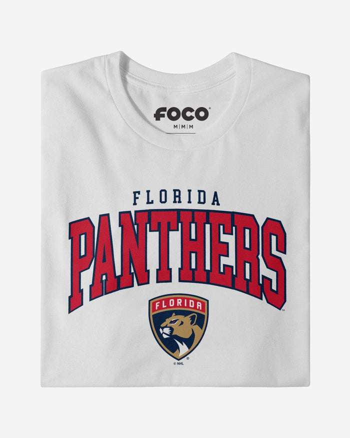 Florida Panthers Classic Arched Logo T-Shirt FOCO - FOCO.com