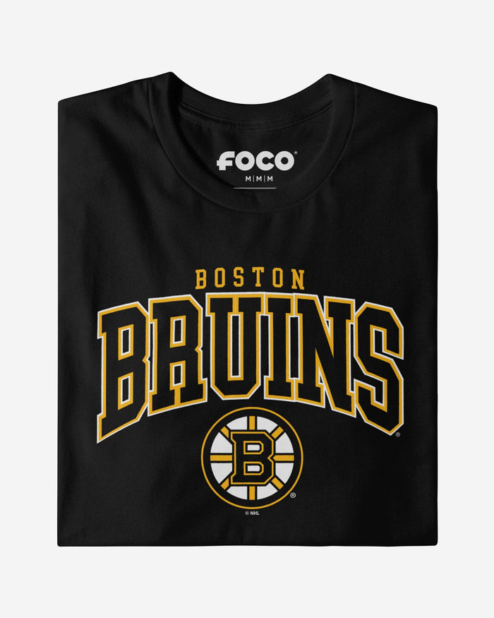 Boston Bruins Classic Arched Logo T-Shirt FOCO - FOCO.com