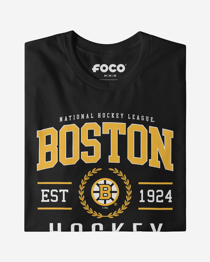 Boston Bruins Hockey Club T-Shirt FOCO Gold S - FOCO.com