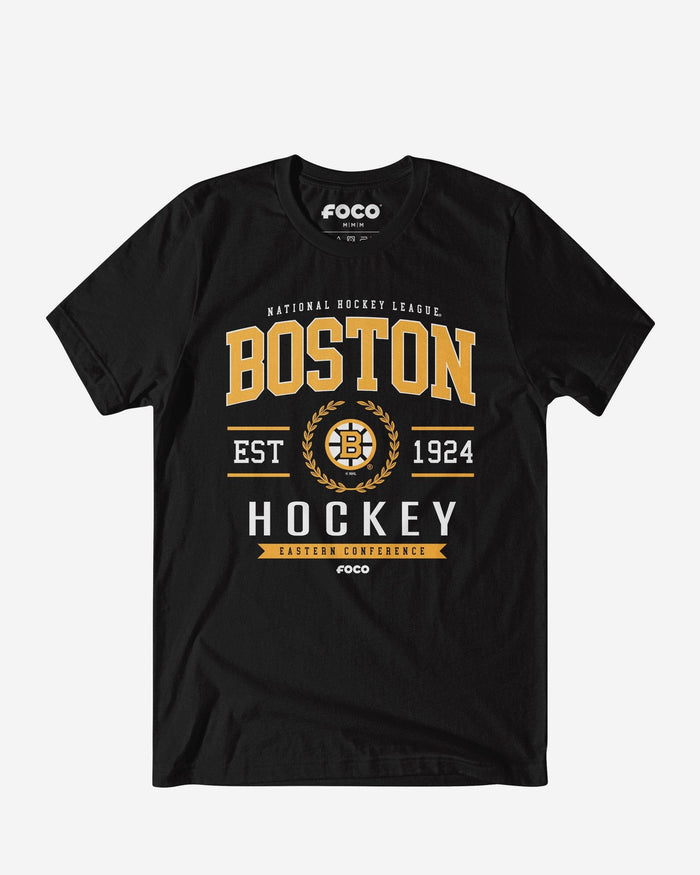 Boston Bruins Hockey Club T-Shirt FOCO Black S - FOCO.com