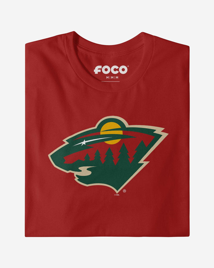 Minnesota Wild Primary Logo Long Sleeve T-Shirt FOCO - FOCO.com