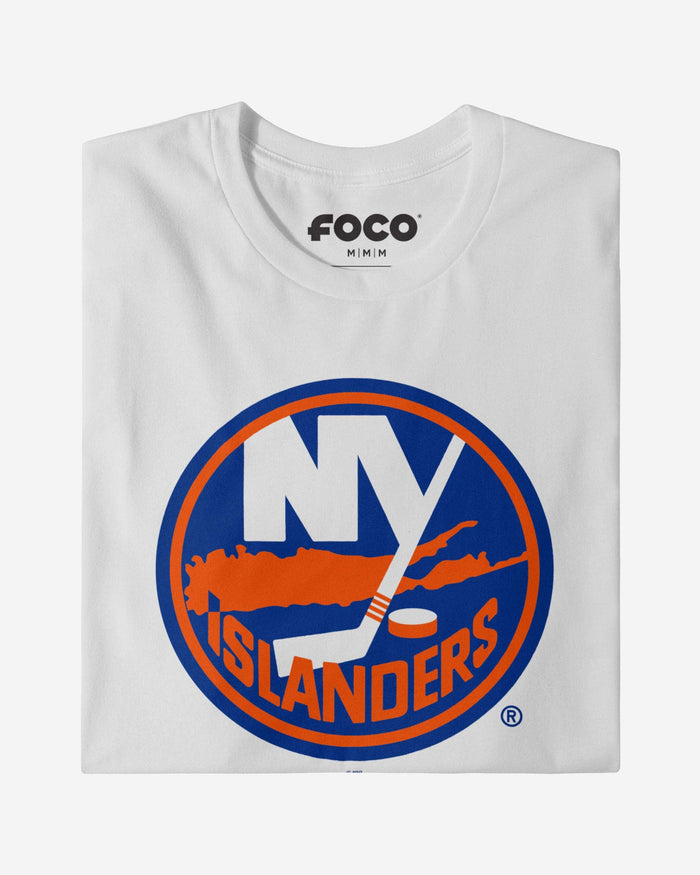 New York Islanders Primary Logo Long Sleeve T-Shirt FOCO - FOCO.com