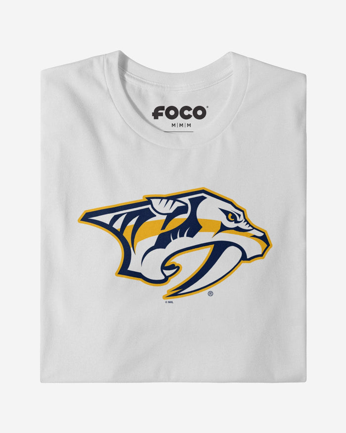 Nashville Predators Primary Logo Long Sleeve T-Shirt FOCO - FOCO.com