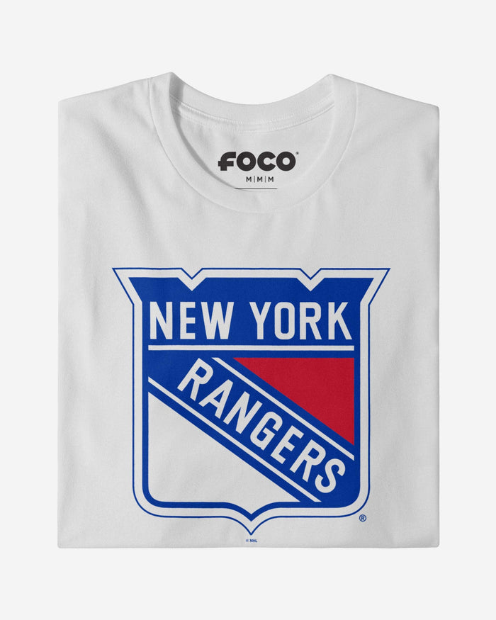 New York Rangers Primary Logo Long Sleeve T-Shirt FOCO - FOCO.com