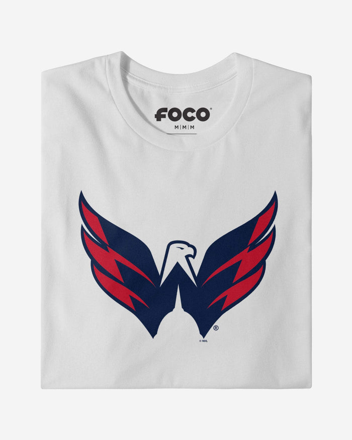 Washington Capitals Primary Logo Long Sleeve T-Shirt FOCO - FOCO.com