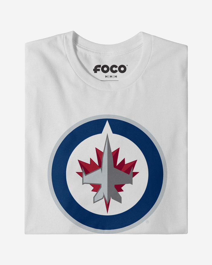 Winnipeg Jets Primary Logo Long Sleeve T-Shirt FOCO - FOCO.com