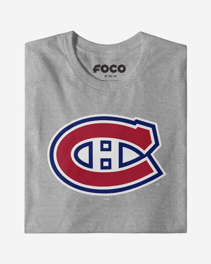 Montreal Canadiens Primary Logo Long Sleeve T-Shirt FOCO - FOCO.com