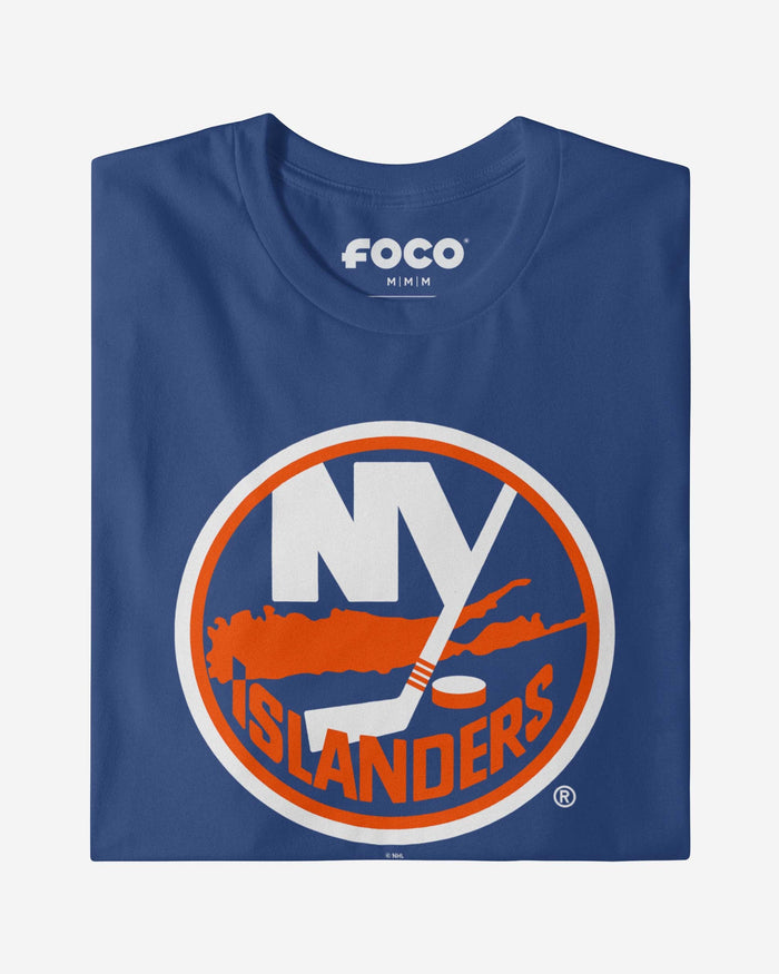 New York Islanders Primary Logo Long Sleeve T-Shirt FOCO - FOCO.com