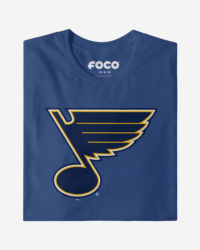 St Louis Blues Primary Logo Long Sleeve T-Shirt FOCO - FOCO.com