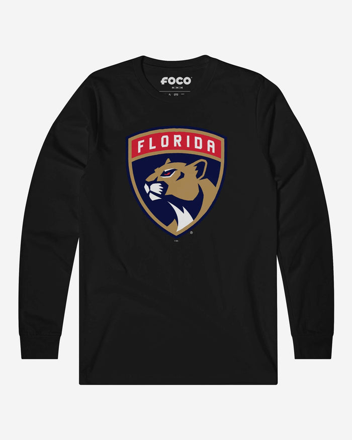 Florida Panthers Primary Logo Long Sleeve T-Shirt FOCO Black S - FOCO.com