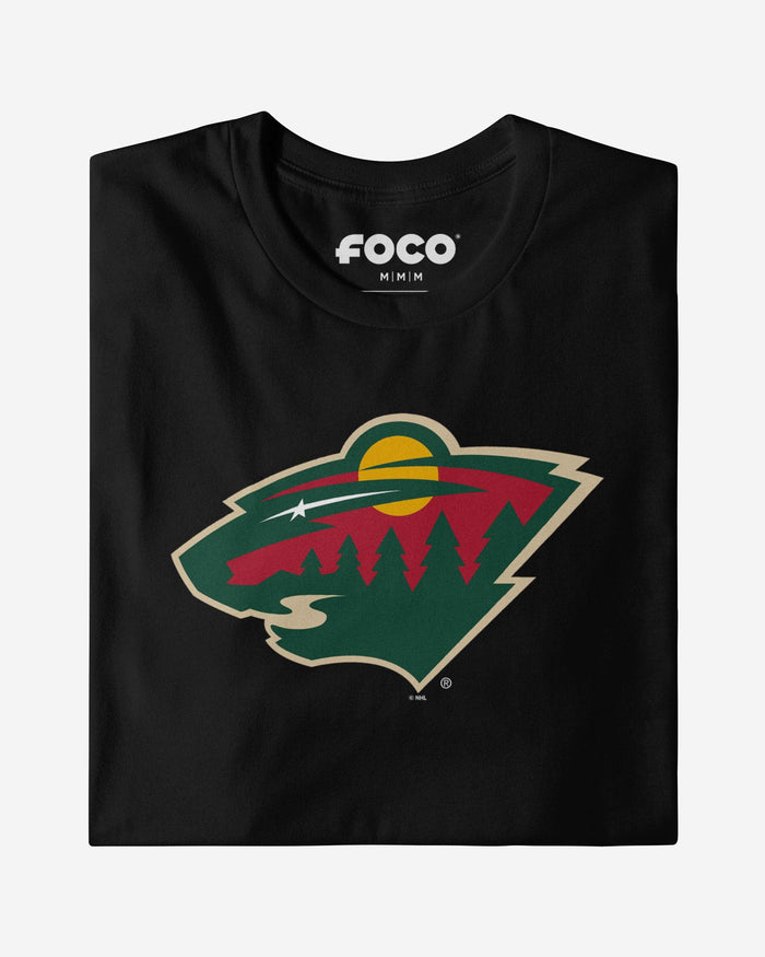 Minnesota Wild Primary Logo Long Sleeve T-Shirt FOCO - FOCO.com