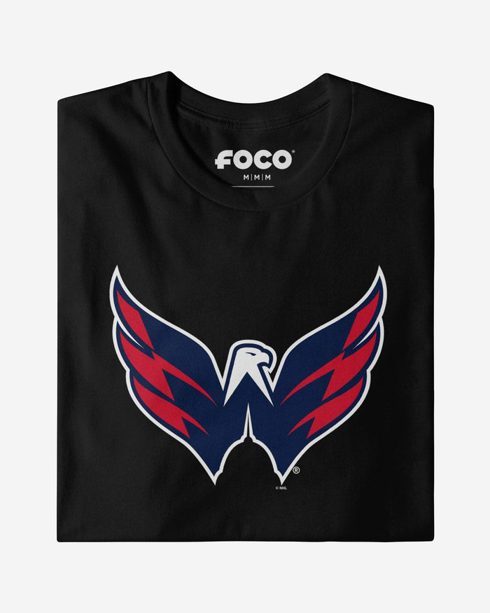 Washington Capitals Primary Logo Long Sleeve T-Shirt FOCO - FOCO.com