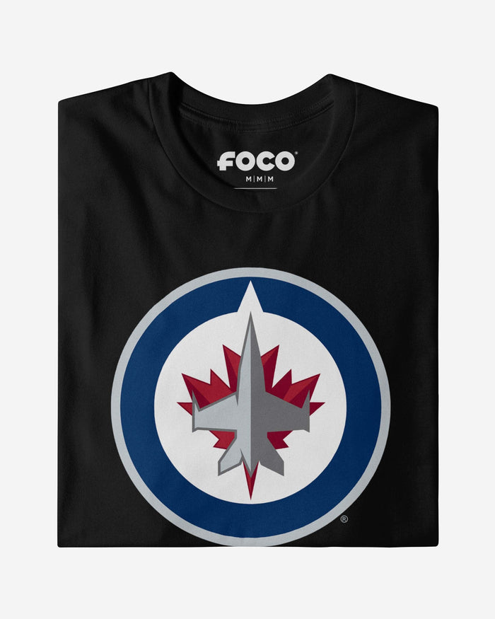 Winnipeg Jets Primary Logo Long Sleeve T-Shirt FOCO - FOCO.com