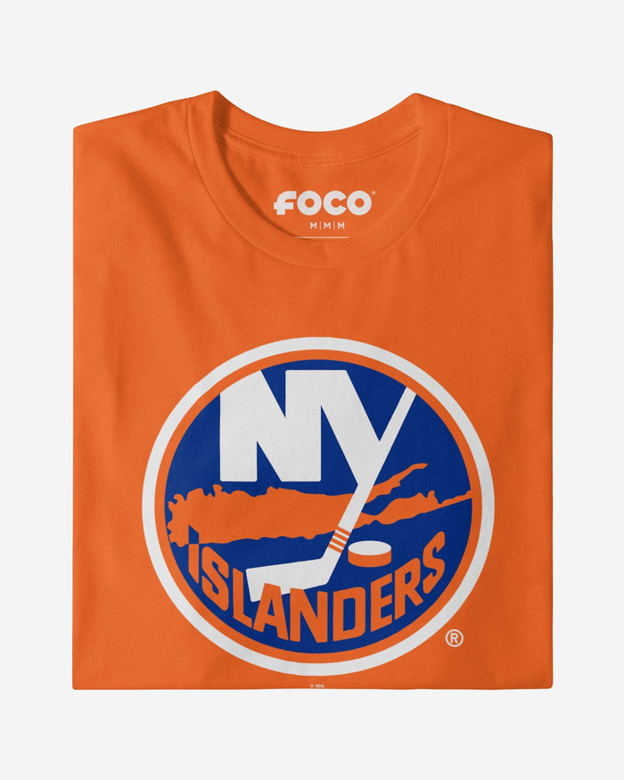 New York Islanders Primary Logo Long Sleeve T-Shirt FOCO - FOCO.com