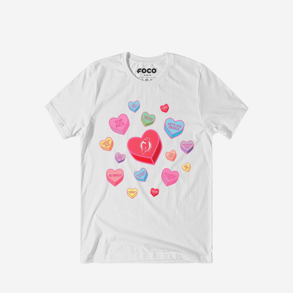 New Jersey Devils Sweet Talk T-Shirt FOCO S - FOCO.com