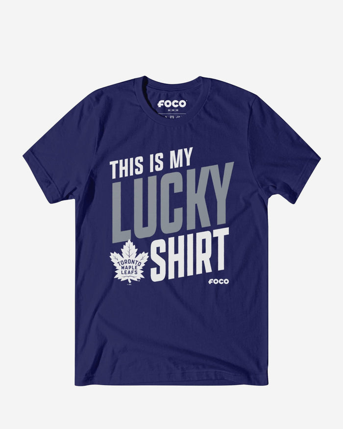 Toronto Maple Leafs This Is My Lucky T-Shirt FOCO S - FOCO.com