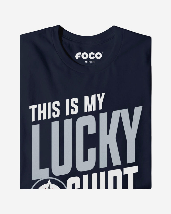 Winnipeg Jets This Is My Lucky T-Shirt FOCO S - FOCO.com