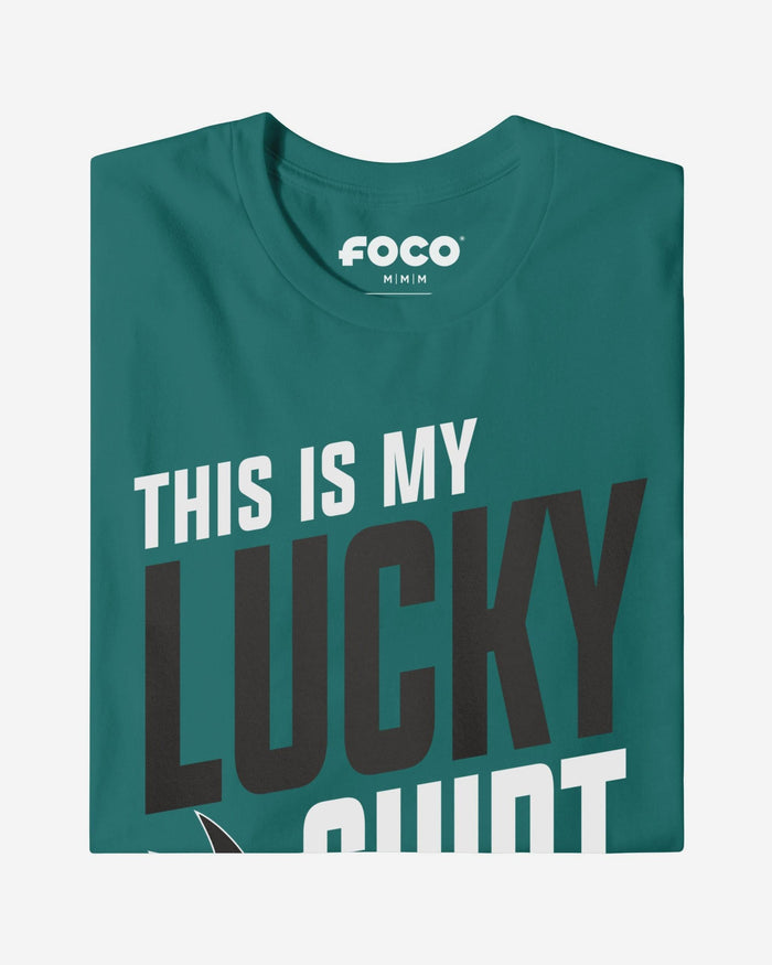 San Jose Sharks This Is My Lucky T-Shirt FOCO S - FOCO.com