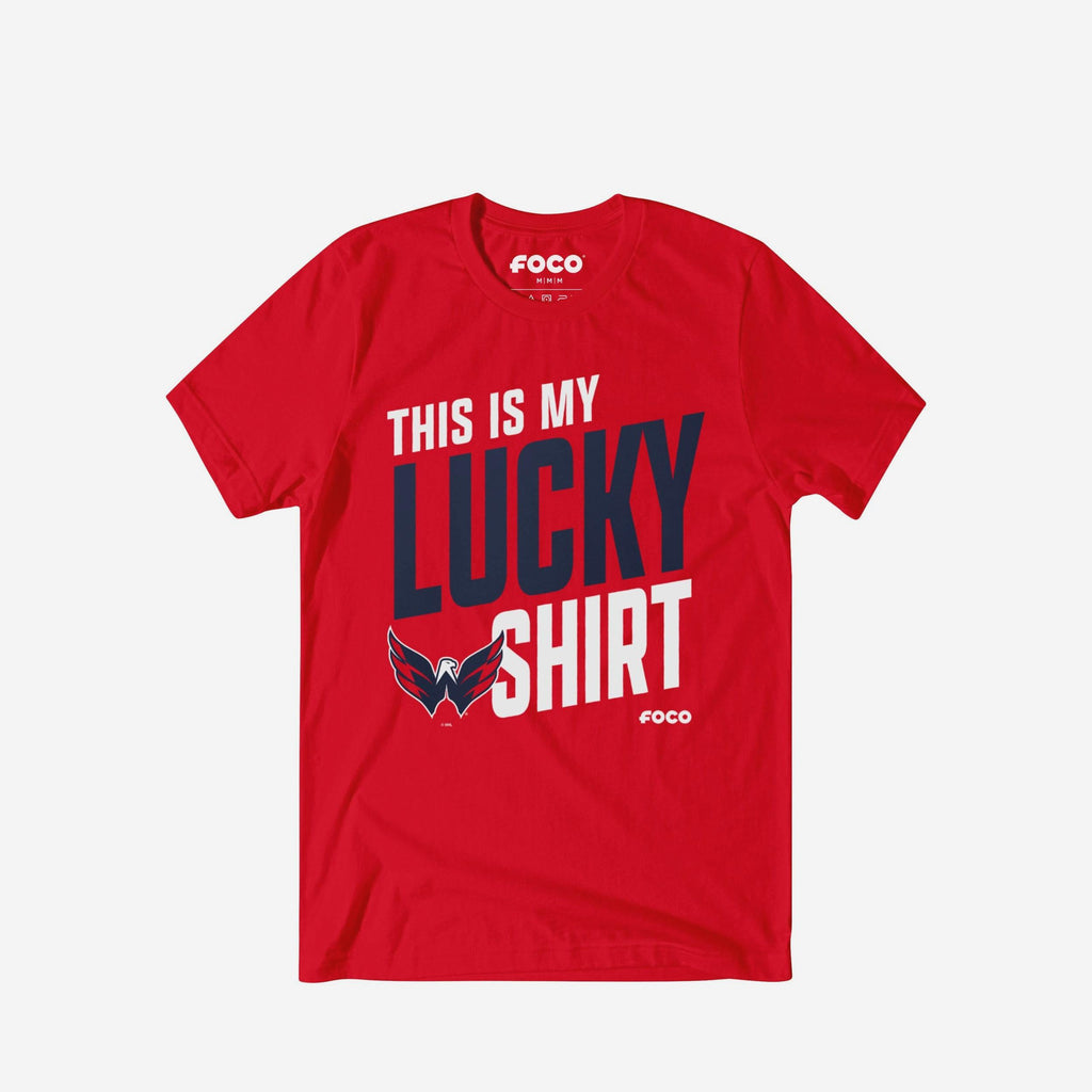Washington Capitals This Is My Lucky T-Shirt FOCO S - FOCO.com